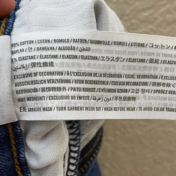 Abercrombie & Fitch Zoe Natural Rise Ankle‎ Straight  Jeans 29/8 - Picture 5 of 5